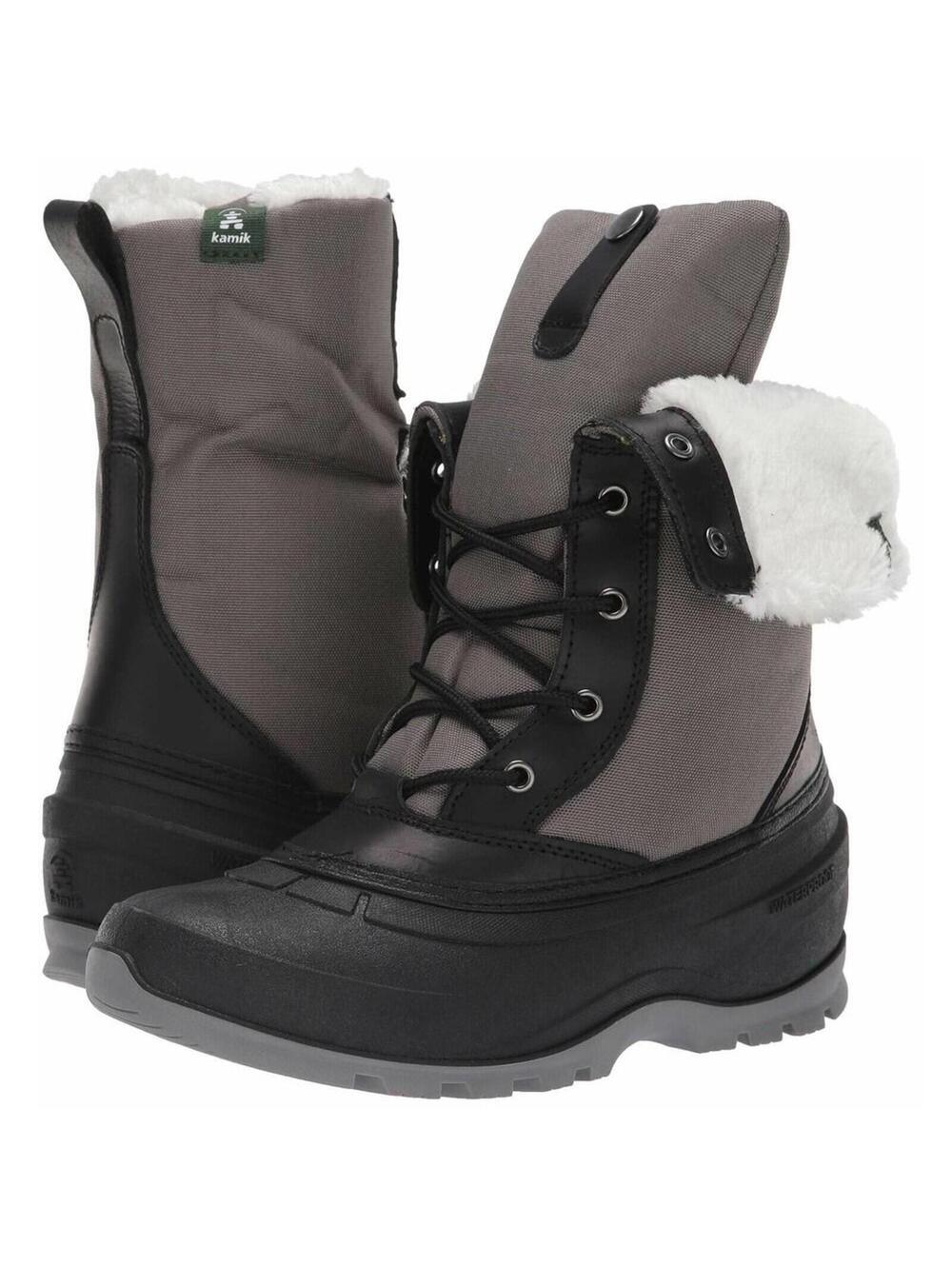 NIB!! Kamik Women's HARPER2 Snow Boot Charcoal Size 7 Medium